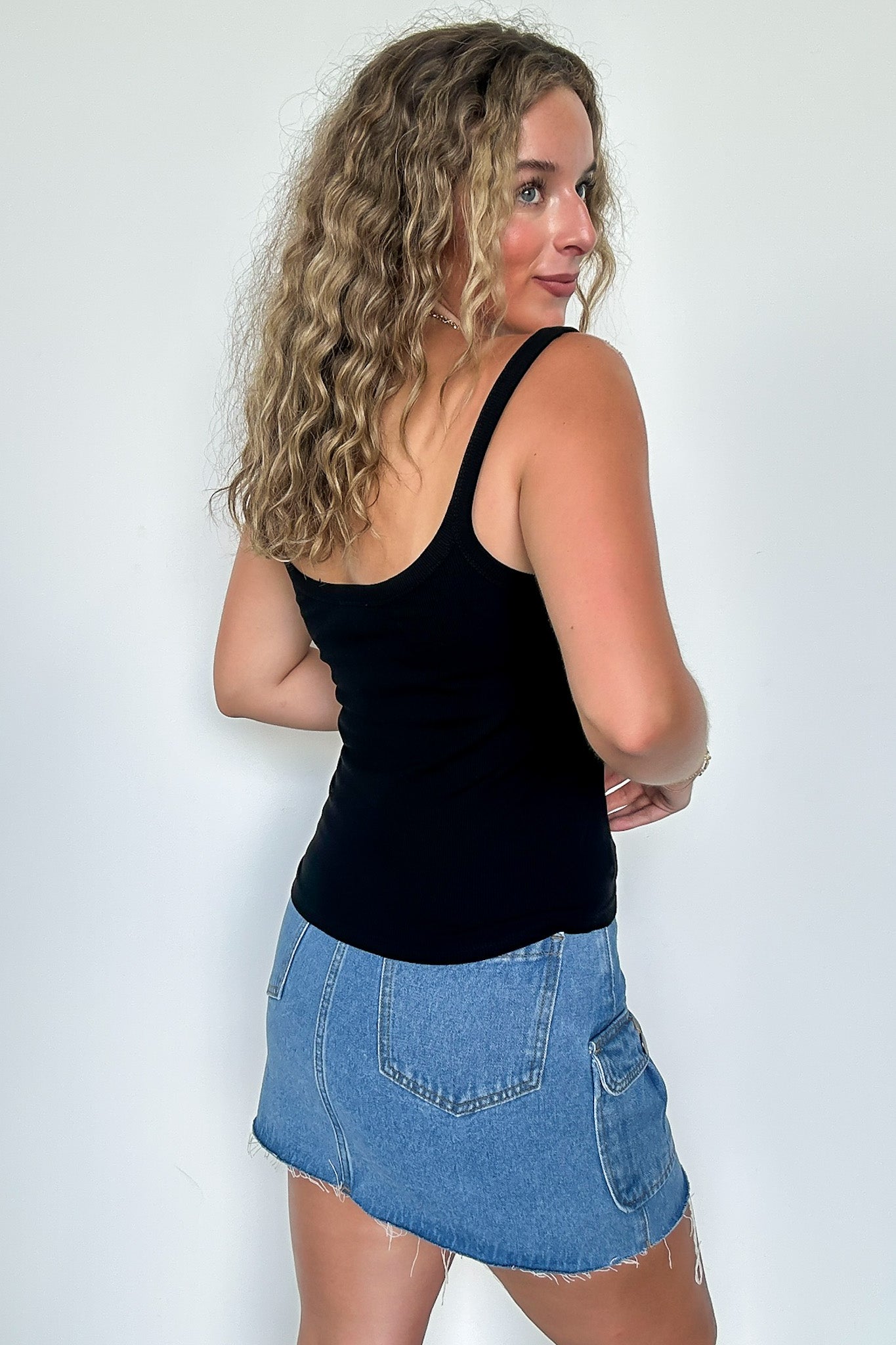 Festi Bubble Hem Tank