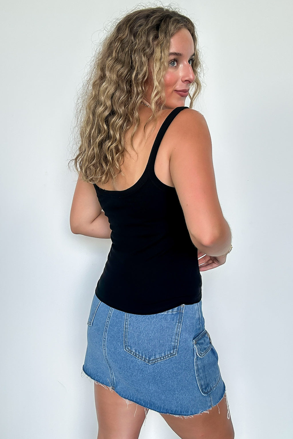 Cherry on Top Detail Tank Top - FINAL SALE - Madison and Mallory