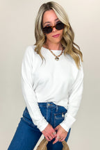 Chevron Charm Knit Dolman Sweater - FINAL SALE - Madison and Mallory