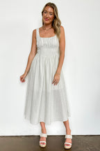 Chicline Stripe Midi Dress - FINAL SALE - Madison and Mallory