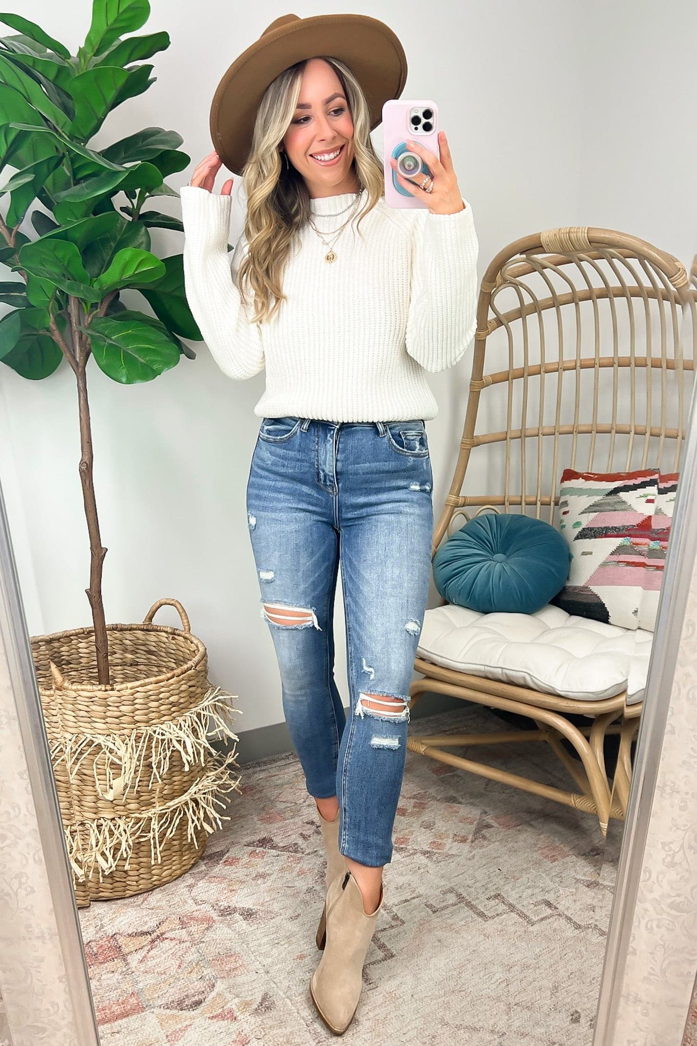  Clarasie Knit Pullover Sweater - FINAL SALE - Madison and Mallory