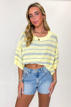 Classic Cut High Rise Denim Shorts - Madison and Mallory