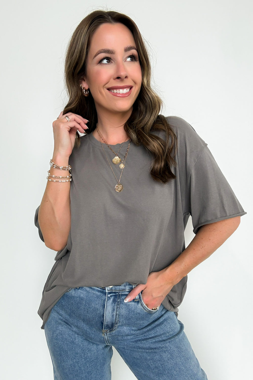 Classic Relaxed Fit Top - Madison and Mallory