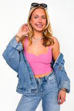 Clean Cut Knit Tank Top - Madison and Mallory