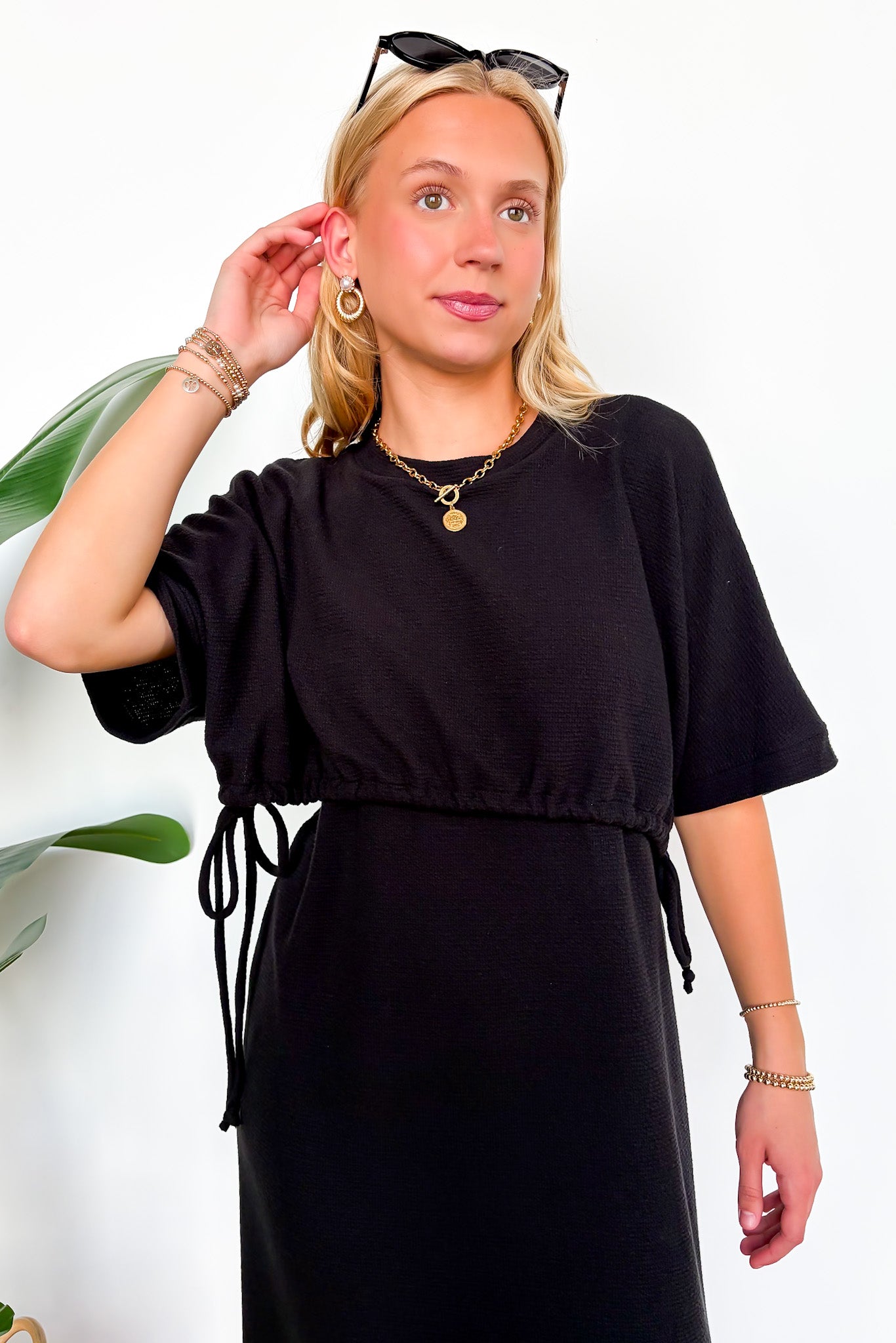 Cloud Drift Side Tie Maxi Dress - Madison and Mallory