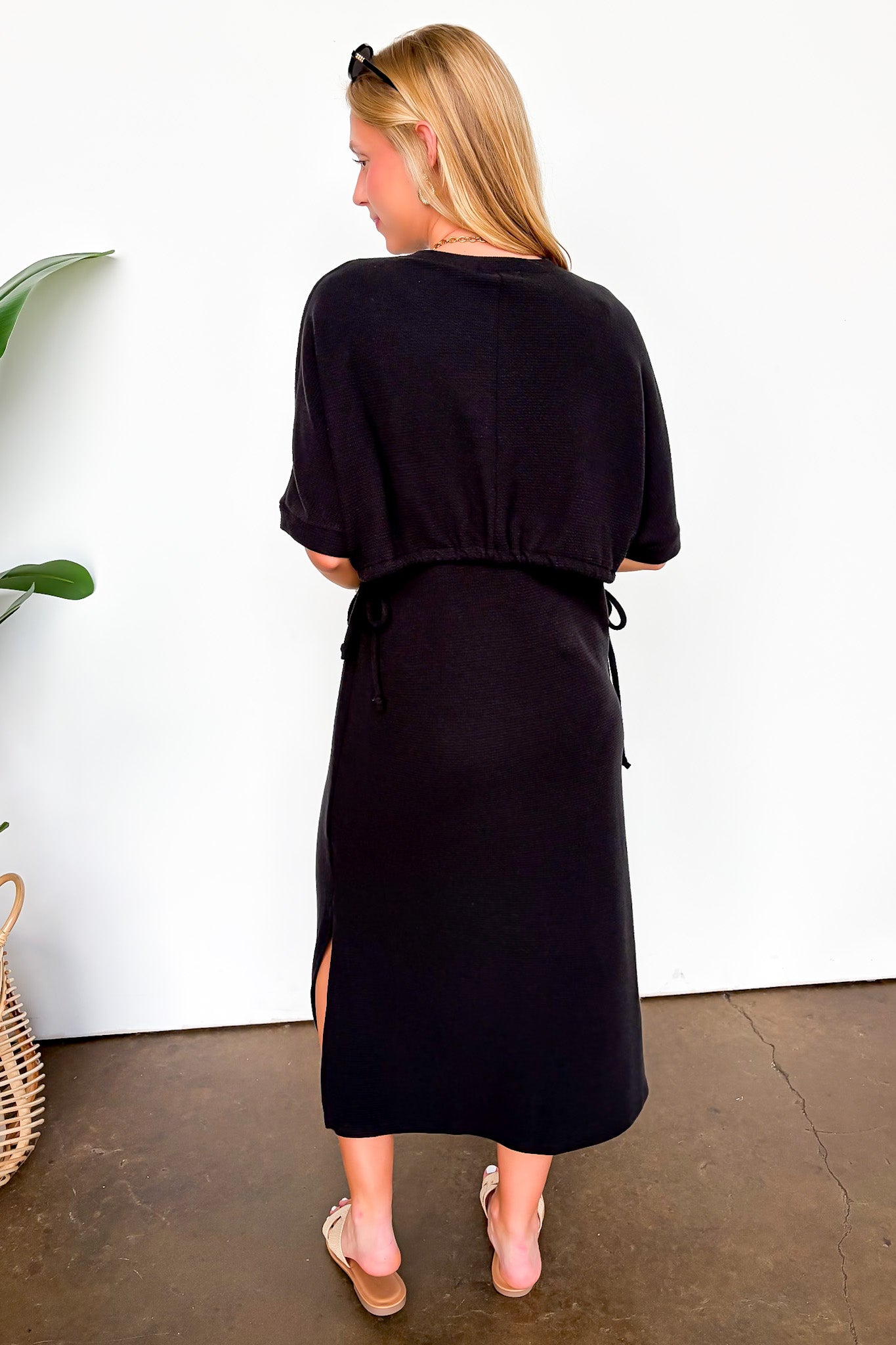 Cloud Drift Side Tie Maxi Dress - Madison and Mallory