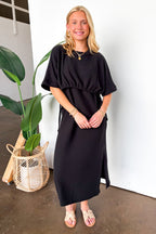 Cloud Drift Side Tie Maxi Dress - Madison and Mallory