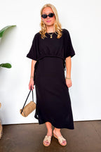 Cloud Drift Side Tie Maxi Dress - Madison and Mallory