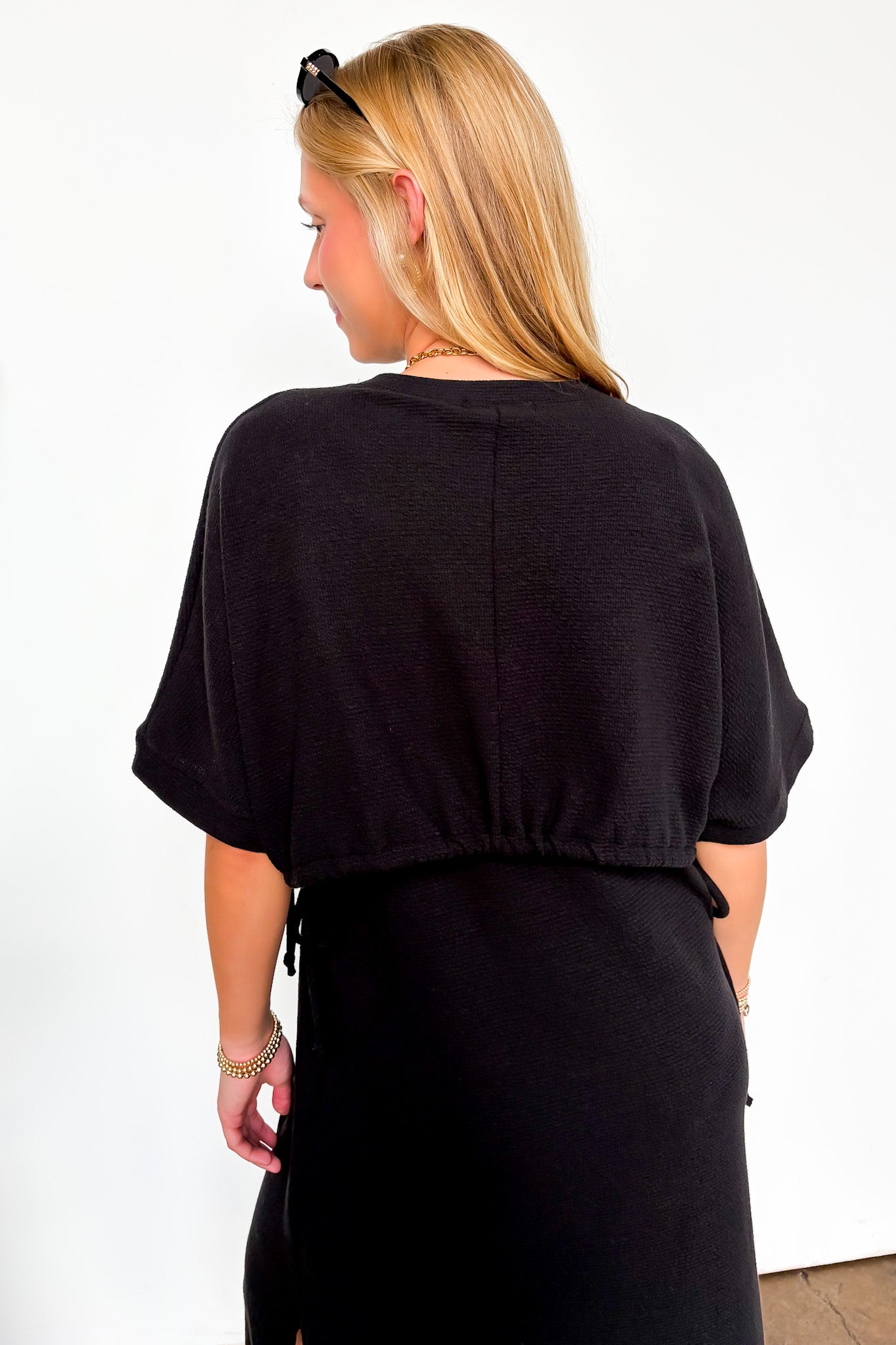 Cloud Drift Side Tie Maxi Dress - Madison and Mallory