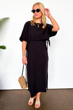 Cloud Drift Side Tie Maxi Dress - Madison and Mallory
