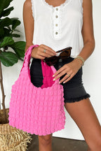 Cloud Puffy Quilted Tote Bag - FINAL SALE - Madison and Mallory