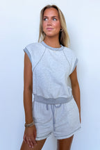 Cloud Comfort Sleeveless Lounge Short Set - Madison and Mallory