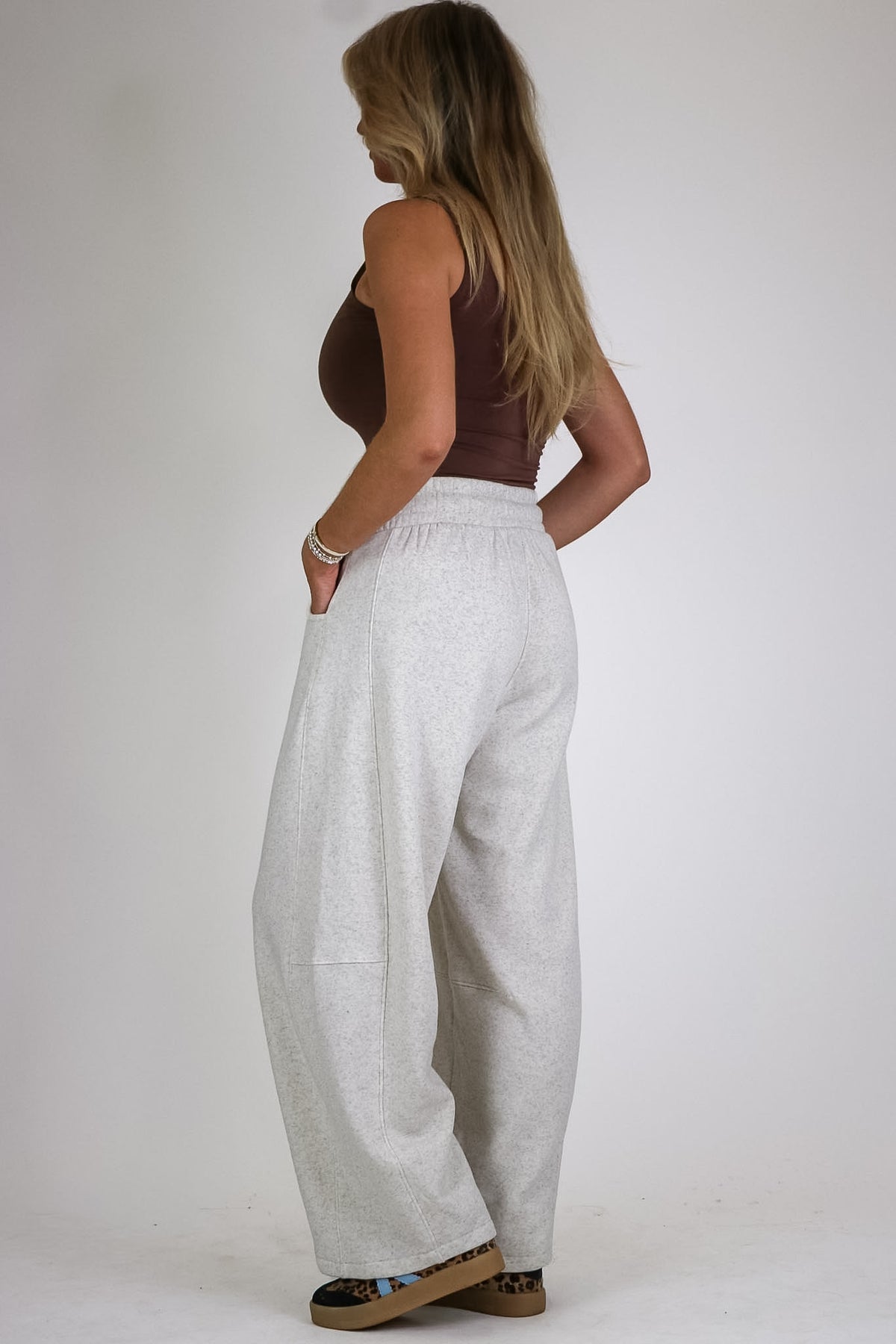 Cloud Fleece Barrel Pants
