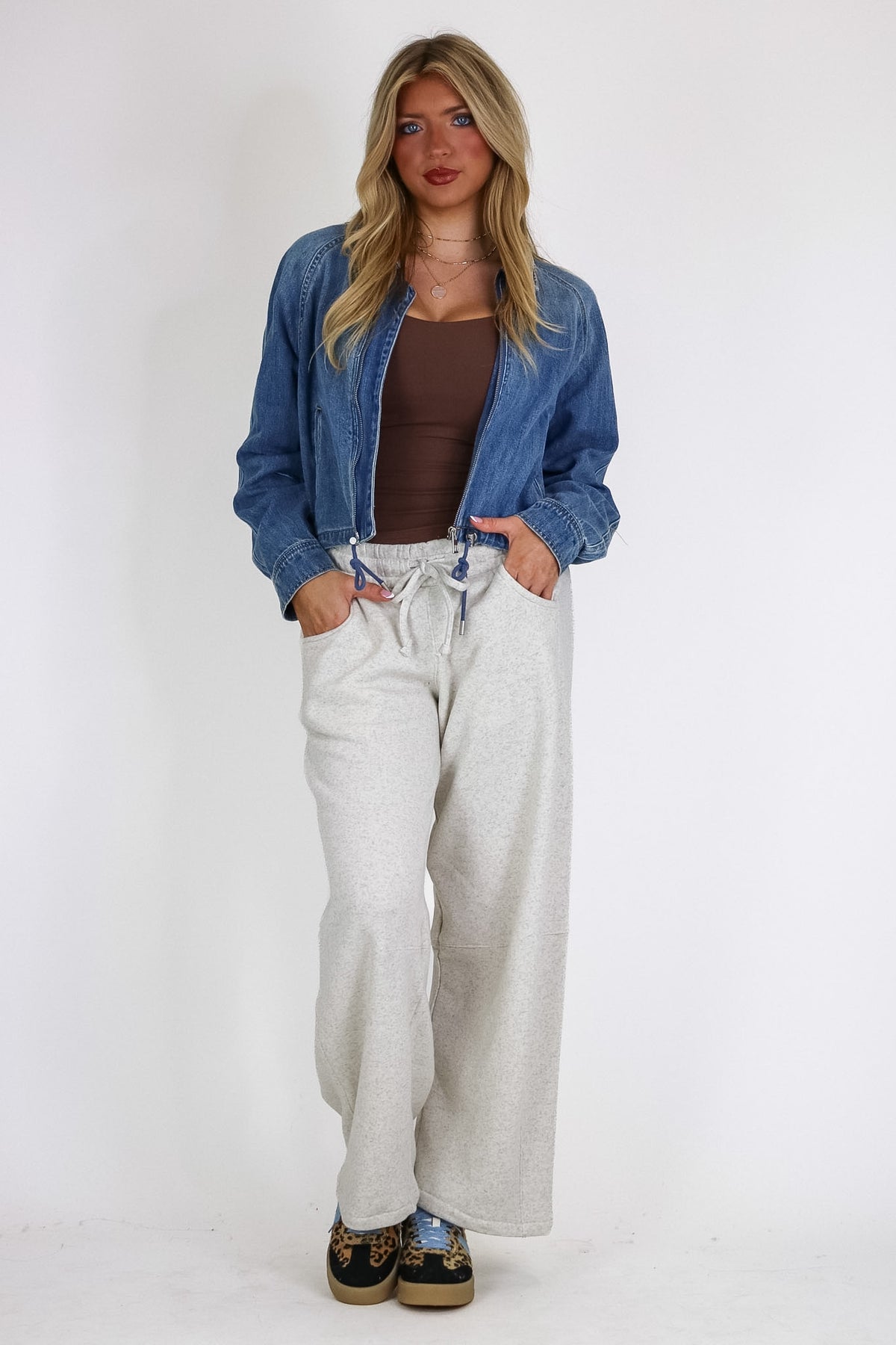 Cloud Fleece Barrel Pants