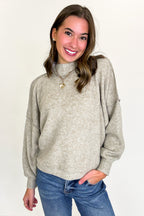 Cloud Haven Brushed Melange Hacci Sweater - FINAL SALE - Madison and Mallory