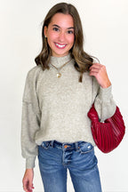 Cloud Haven Brushed Melange Hacci Sweater - FINAL SALE - Madison and Mallory