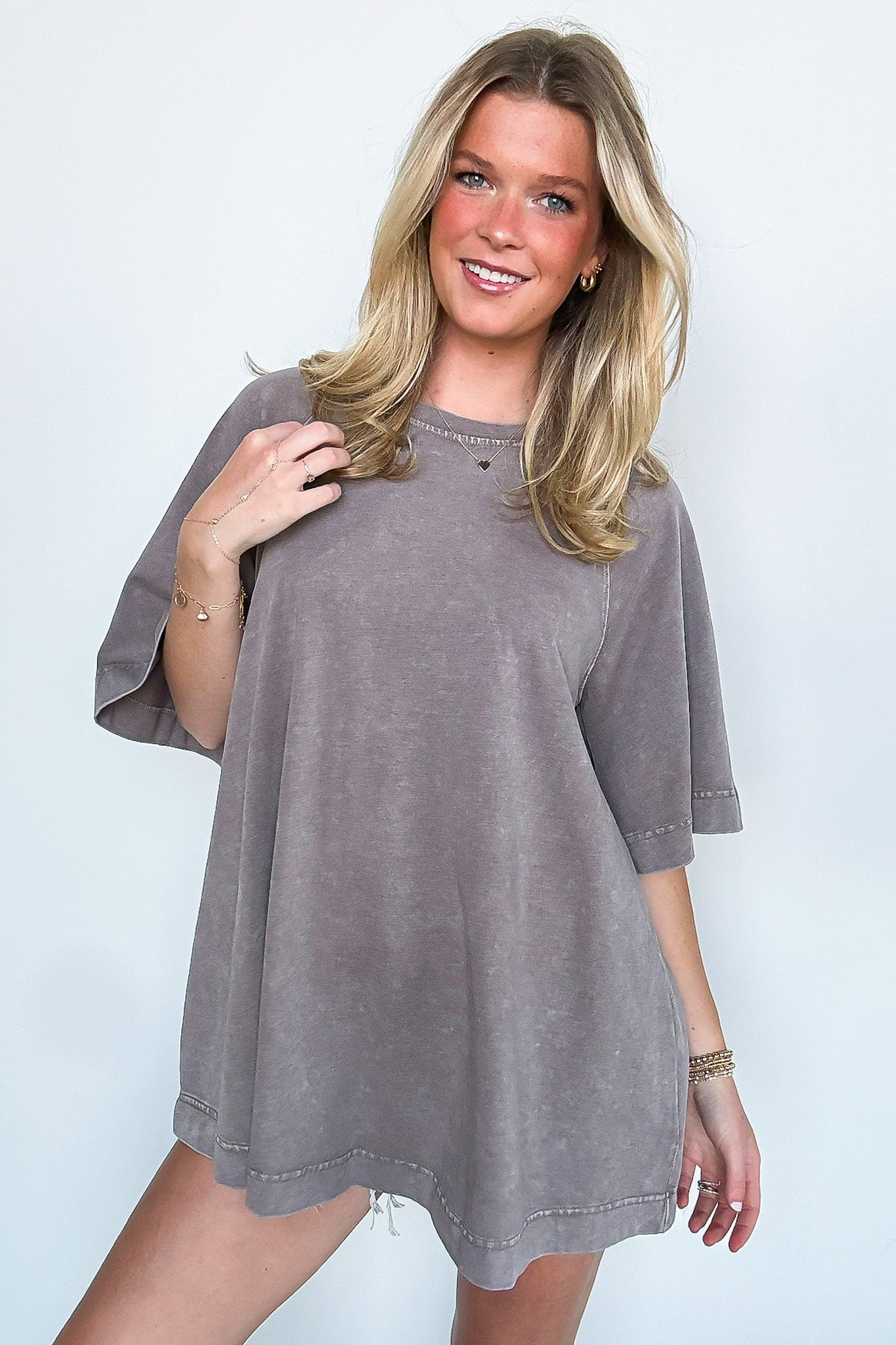 Collins Relaxed Fit Tunic Top - BACK IN STOCK - Madison and Mallory