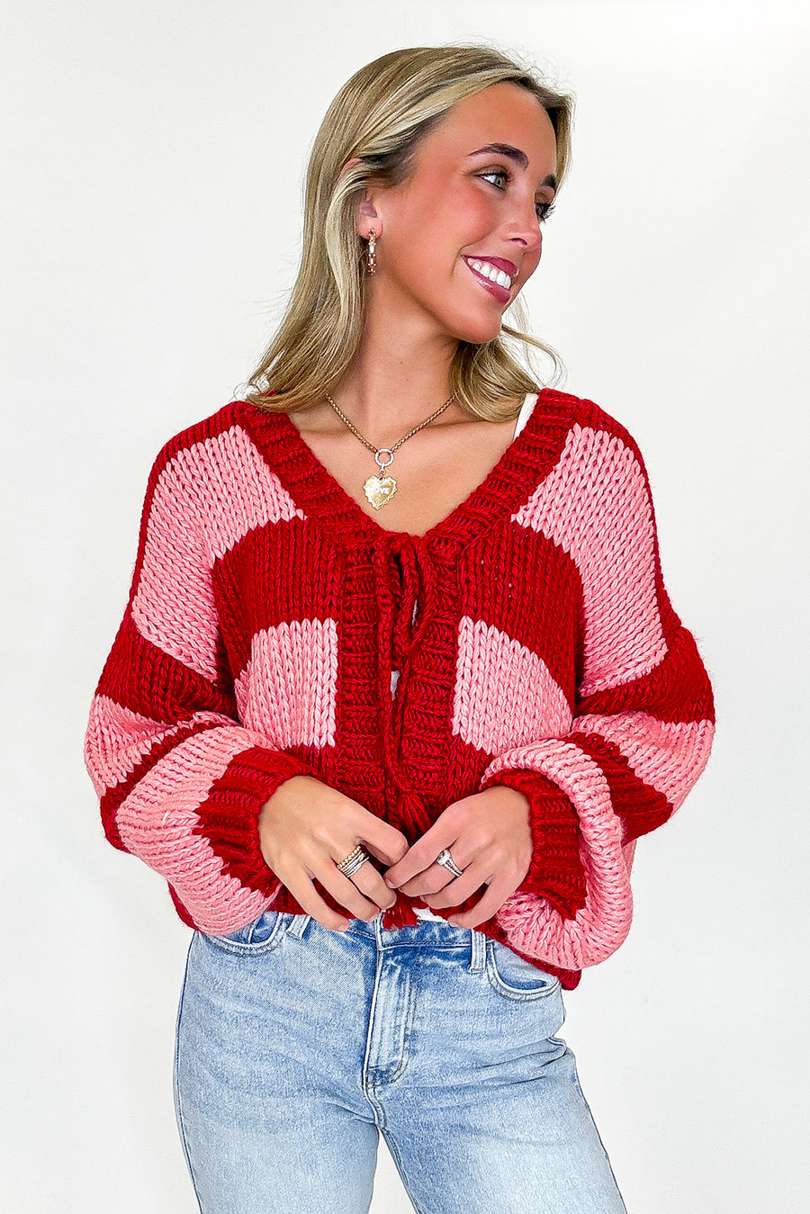 Comfort Crush Striped Knit Cardigan - Madison and Mallory