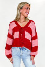 Comfort Crush Striped Knit Cardigan - Madison and Mallory