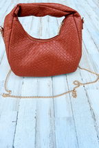 Brown Compelling Style Hobo Bag - FINAL SALE - Madison and Mallory