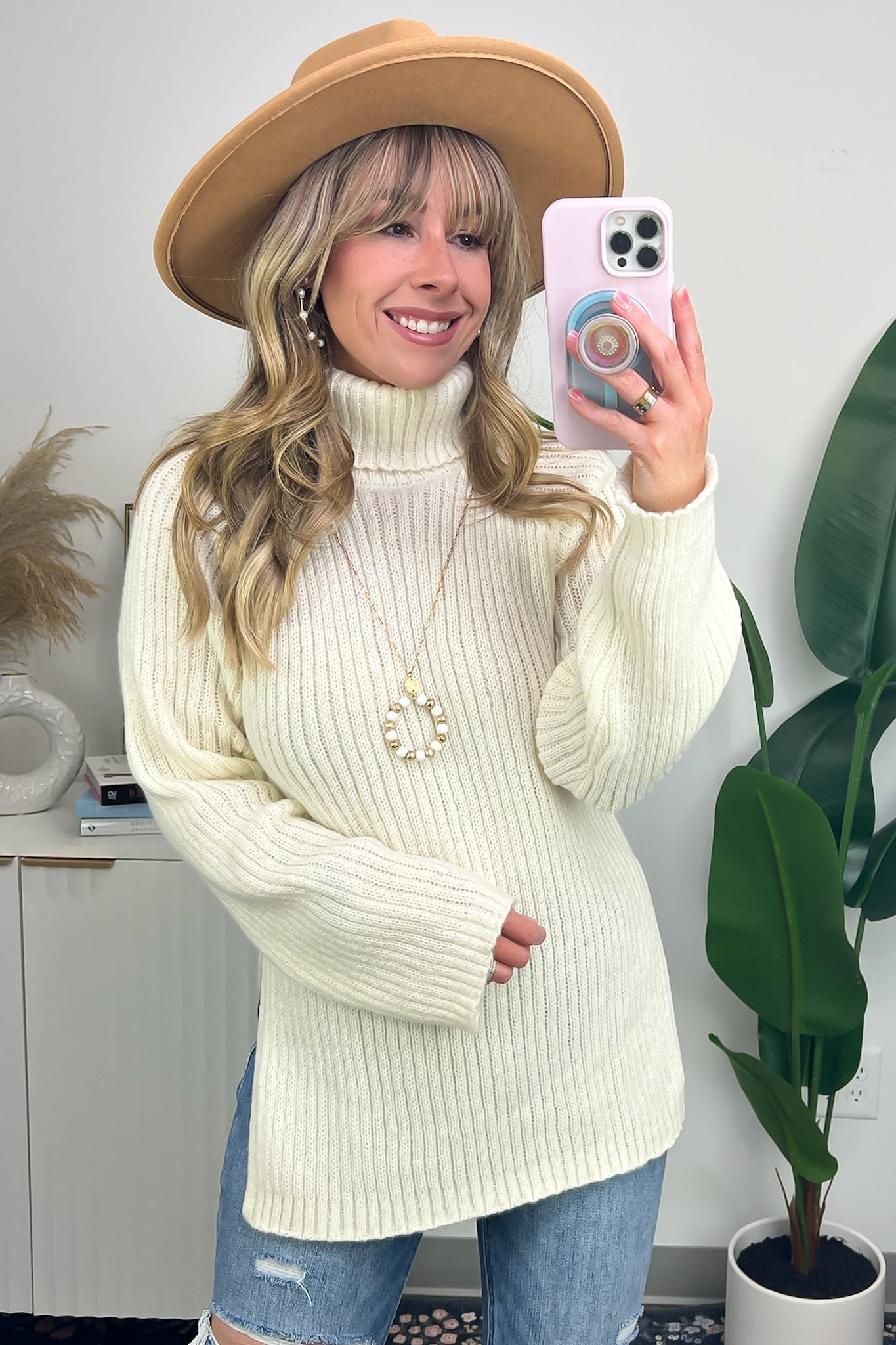  Completely Cozy Turtleneck Pullover Sweater - FINAL SALE - Madison and Mallory