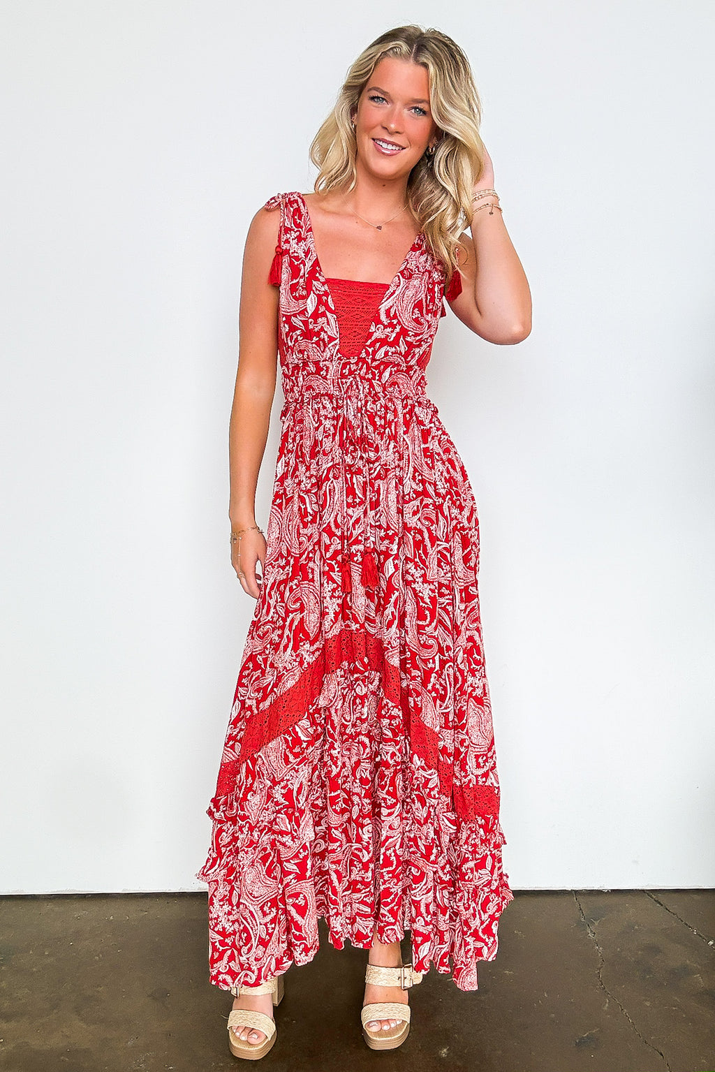 Considered Charisma Floral Maxi Dress - FINAL SALE - Madison and Mallory