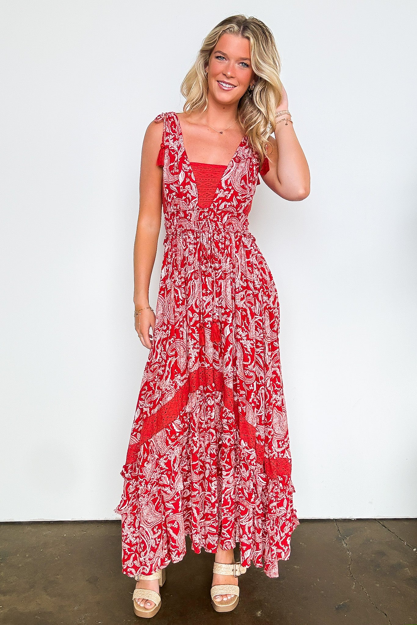 Considered Charisma Floral Maxi Dress - FINAL SALE - Madison and Mallory