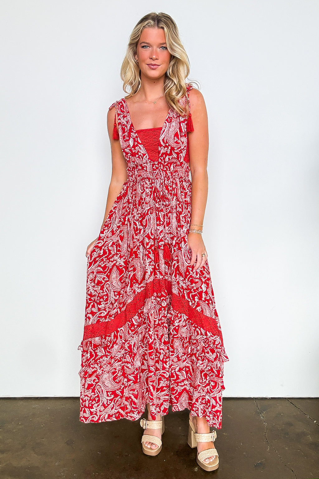 Considered Charisma Floral Maxi Dress - FINAL SALE - Madison and Mallory