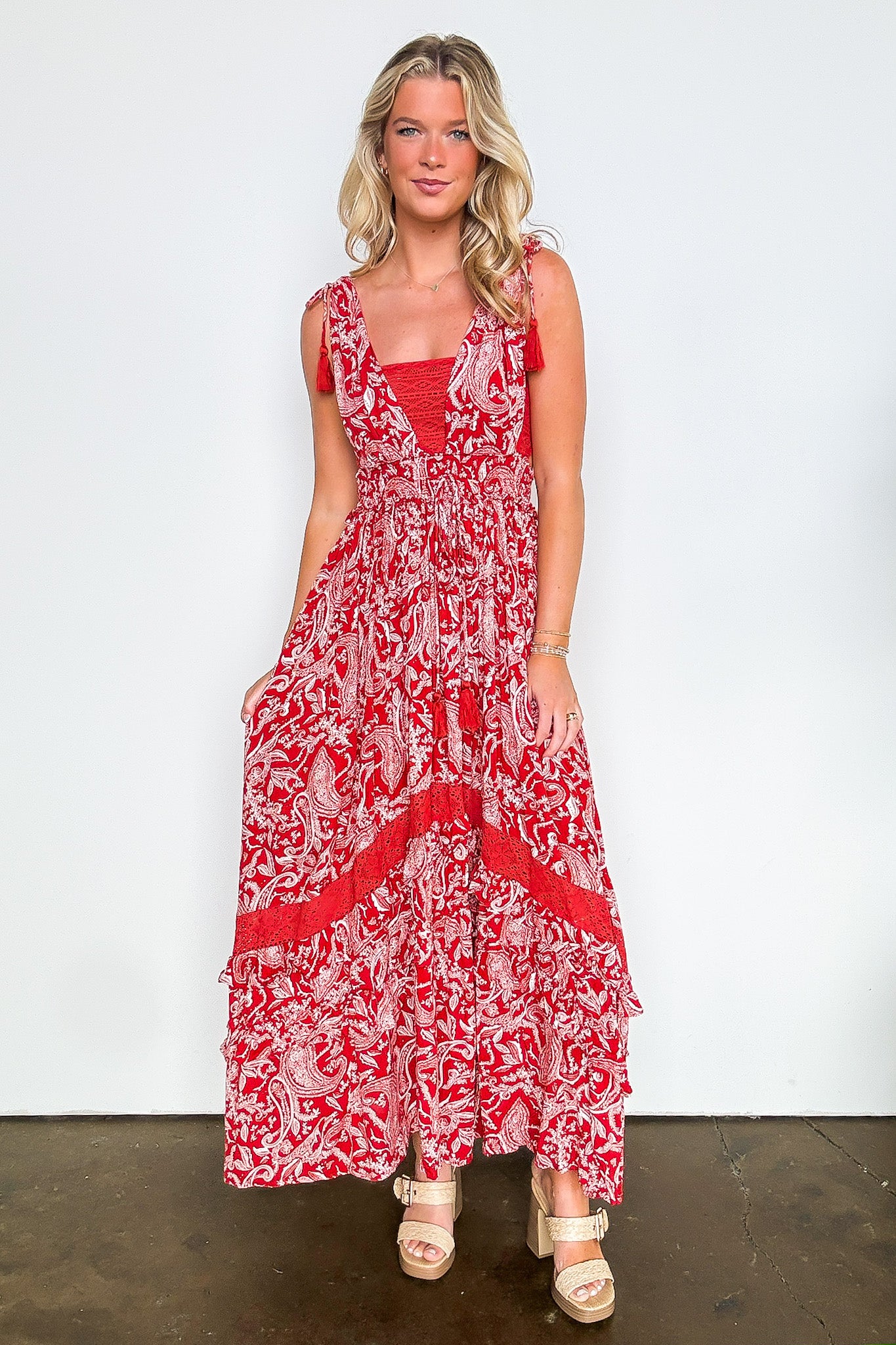 Considered Charisma Floral Maxi Dress - FINAL SALE - Madison and Mallory
