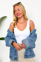 Contour V-Neck Seamless Bodysuit - Madison and Mallory
