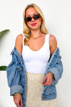Contour V-Neck Seamless Bodysuit - Madison and Mallory