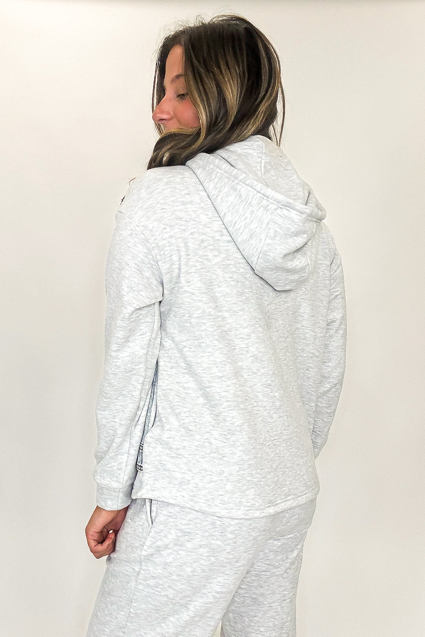 Contrast Core Denim Jacket - Madison and Mallory