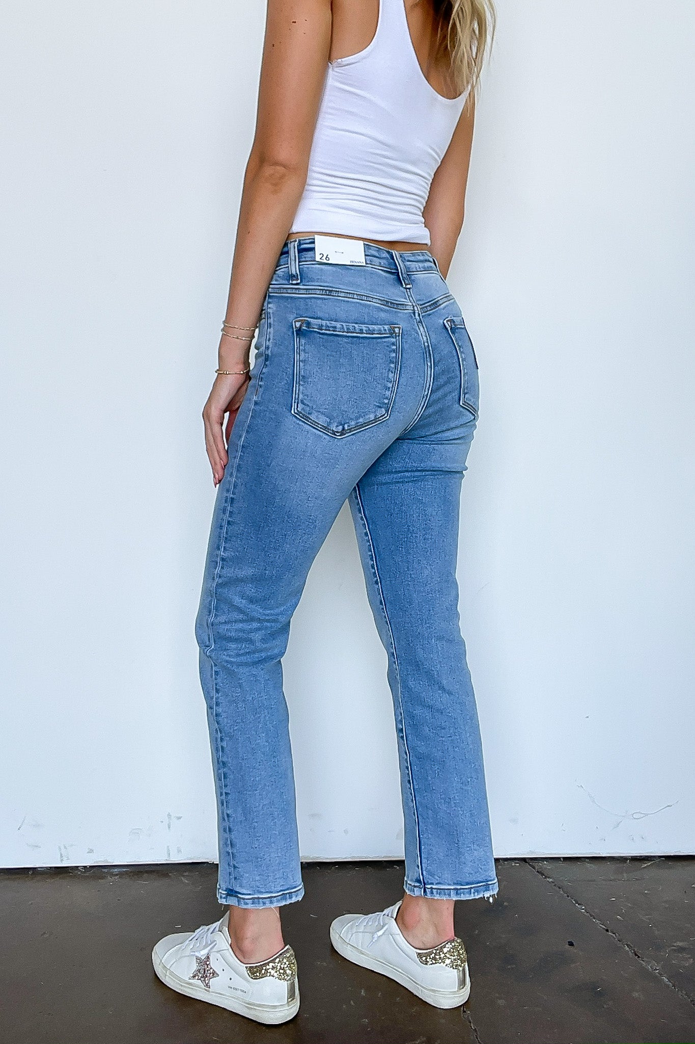 Cool Girl Classic Straight Leg Jeans - Madison and Mallory