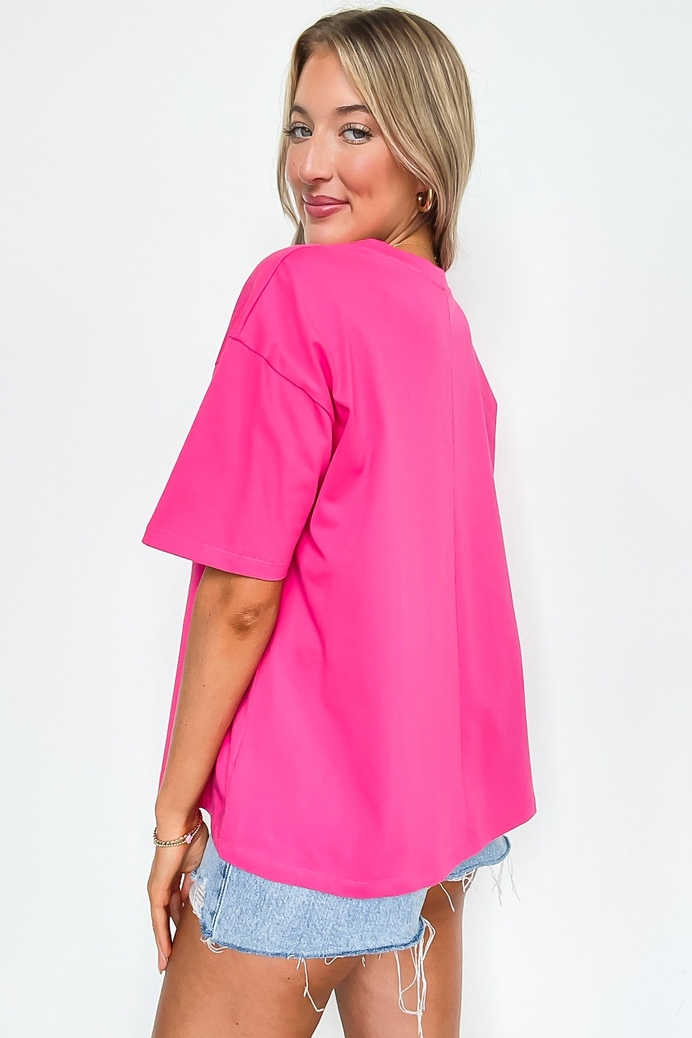 Cool Impression Denim Pocket Relaxed Tee