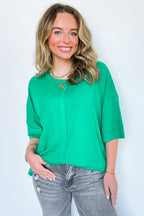 Cool Intentions Ribbed Boatneck Top - BACK IN STOCK - Madison and Mallory