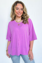 Cool Intentions Ribbed Boatneck Top - BACK IN STOCK - Madison and Mallory