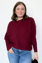 Corina Ribbed Boat Neck Knit Sweater - FINAL SALE - Madison and Mallory