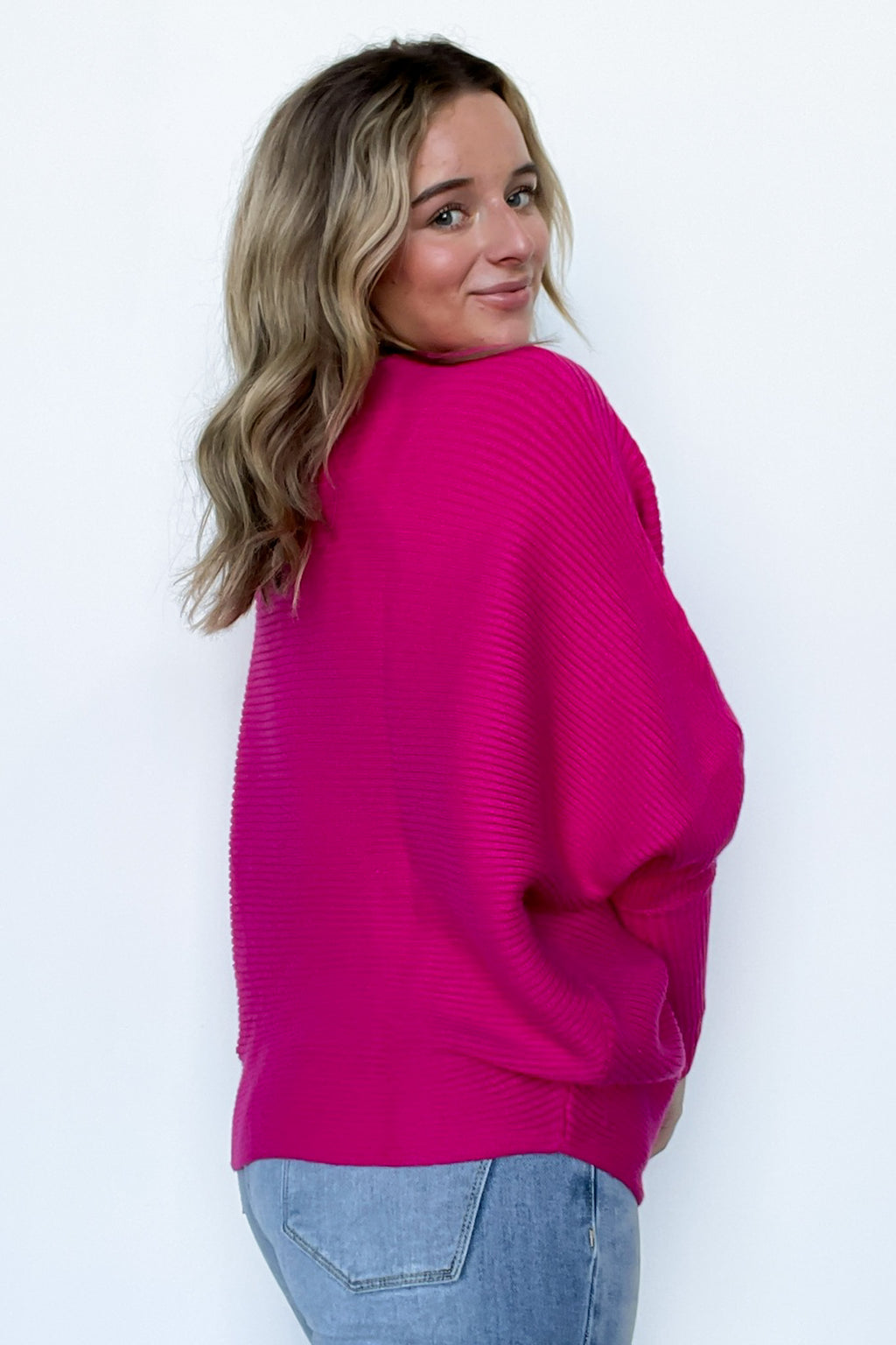 Corina Ribbed Boat Neck Knit Sweater - FINAL SALE - Madison and Mallory