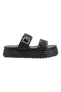 6 / Black Corky's Walk of Shame Platform Sandals - FINAL SALE - Madison and Mallory