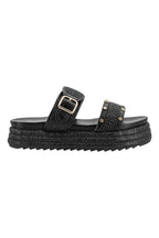 6 / Black Corky's Walk of Shame Platform Sandals - FINAL SALE - Madison and Mallory