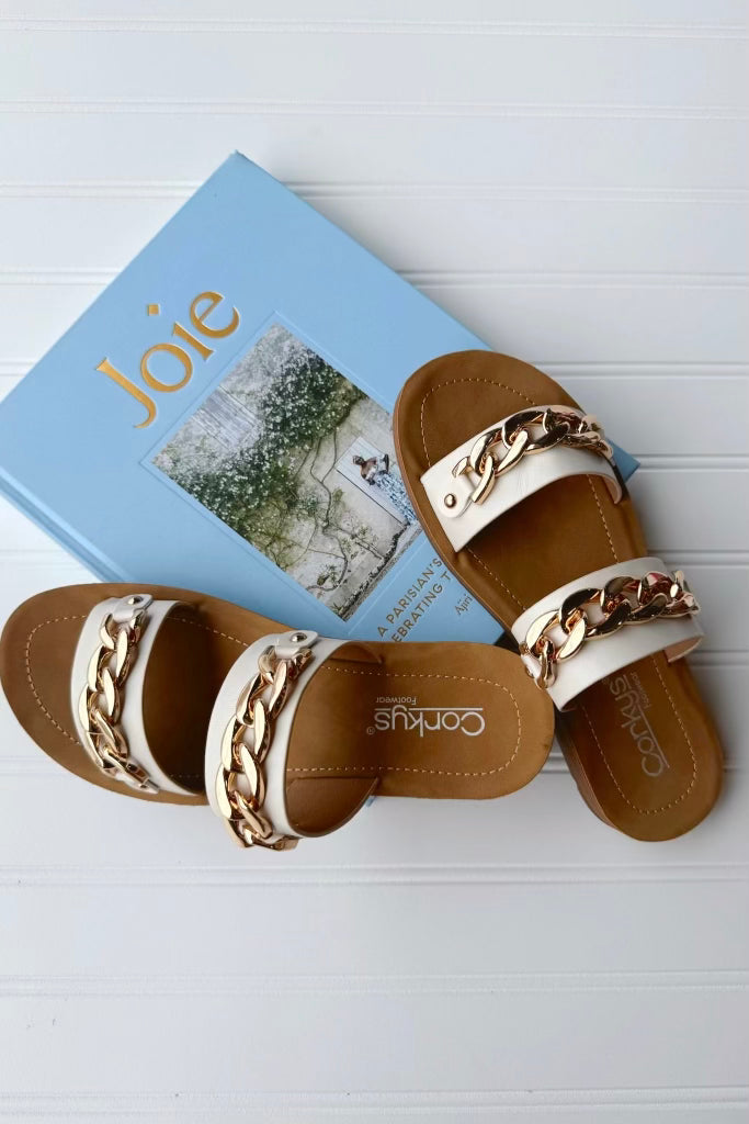 Corky's Seeing Double Sandals - Madison and Mallory