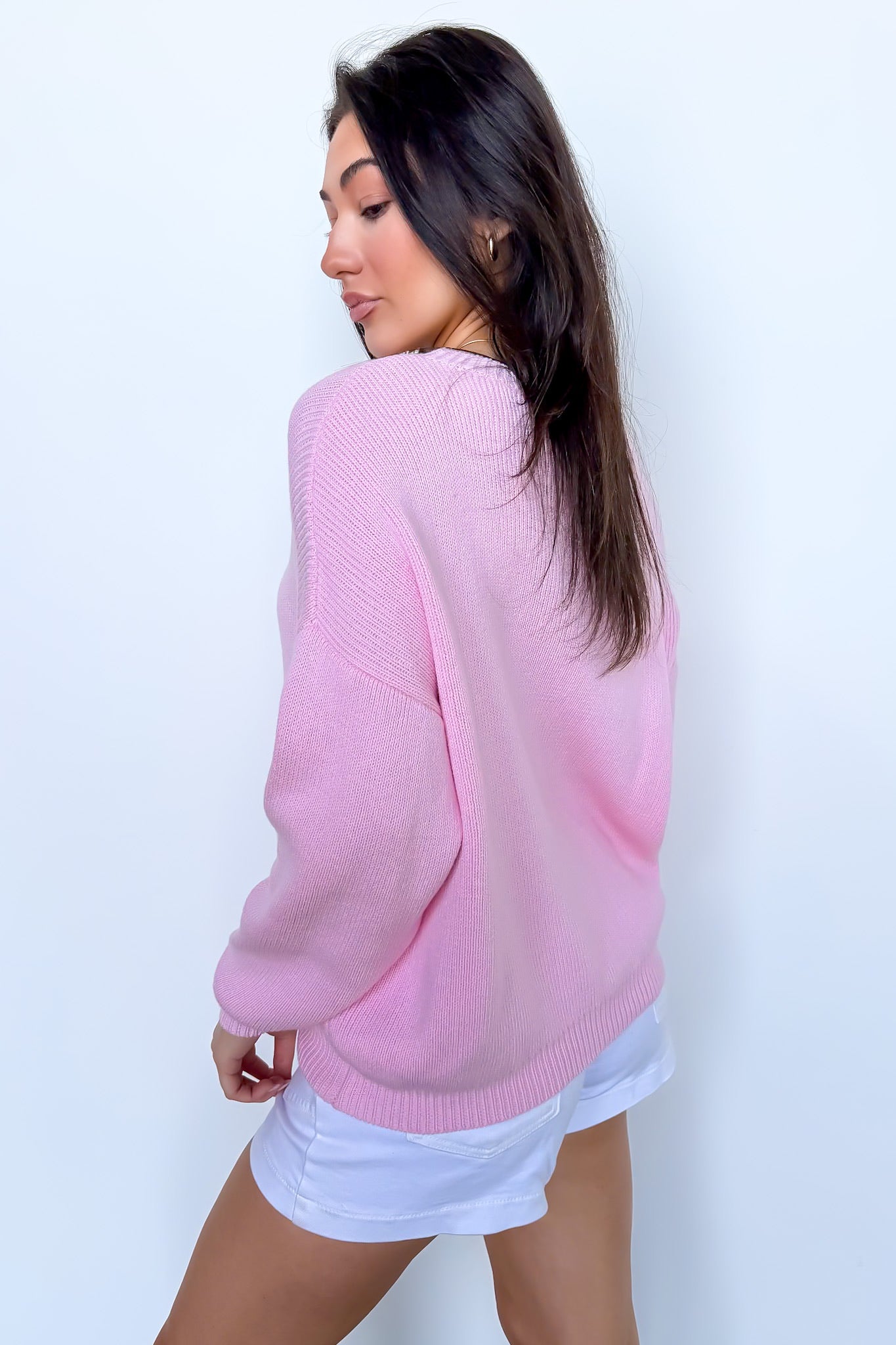 Cotton Candy Liberty American Flag Knit Sweater - Madison and Mallory