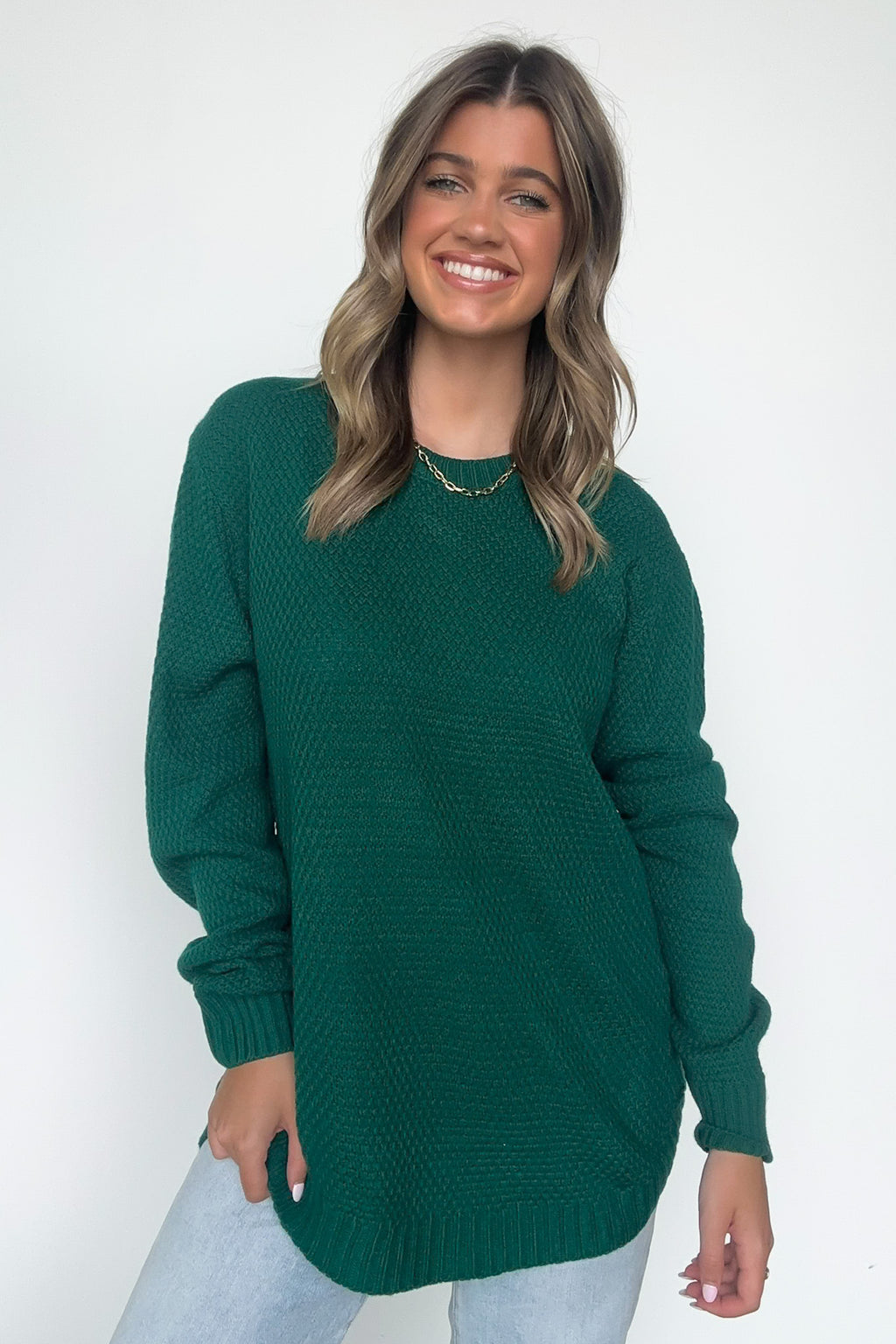Cozy Comfort Round Neck Sweater - FINAL SALE - Madison and Mallory
