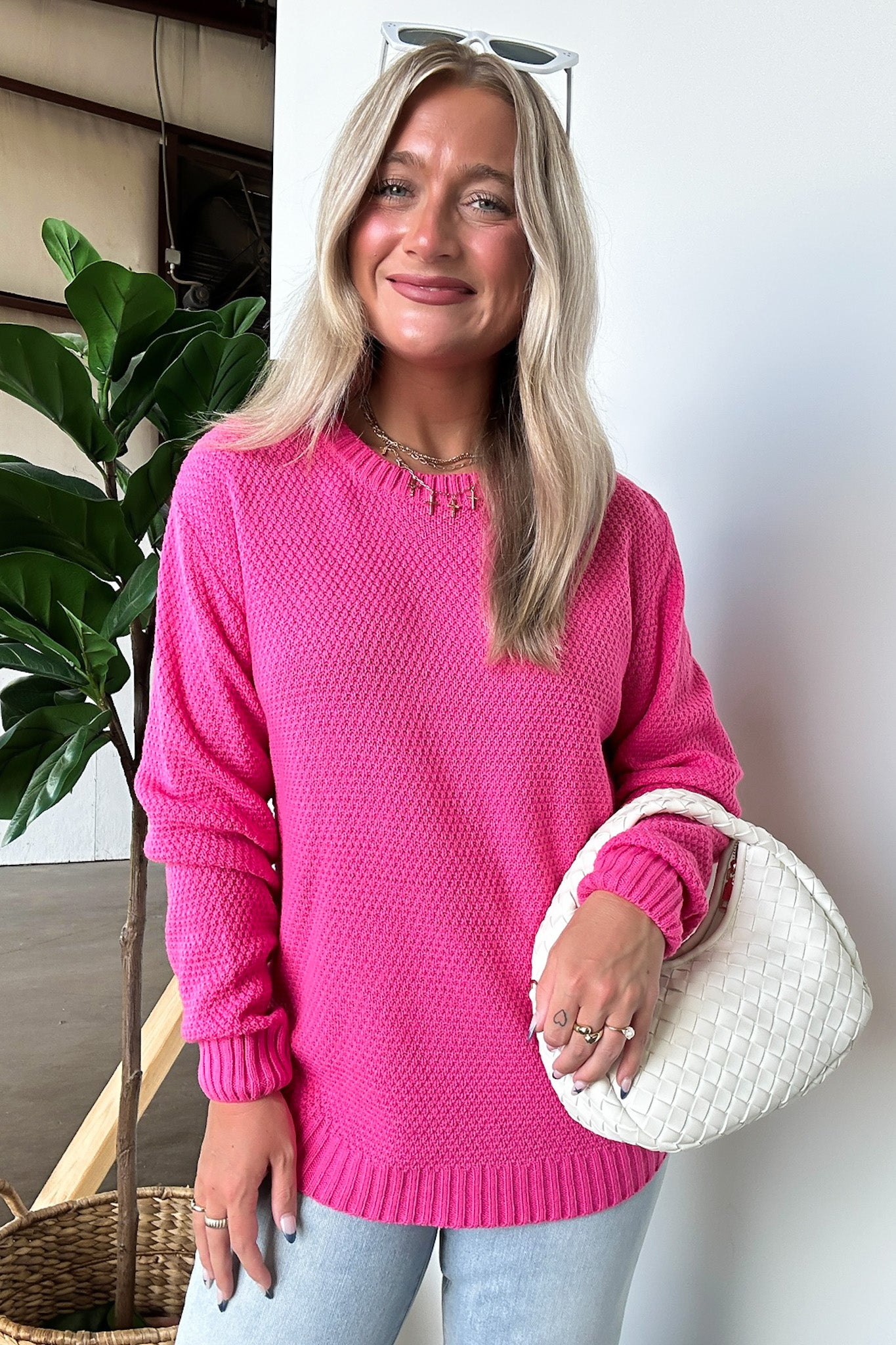 Cozy Comfort Round Neck Sweater - FINAL SALE - Madison and Mallory
