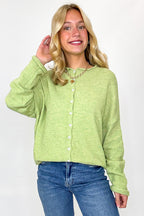 Cozy Frame Relaxed Button Knit Cardigan Sweater - Madison and Mallory