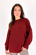 Cozy Midnights Oversized Sweater