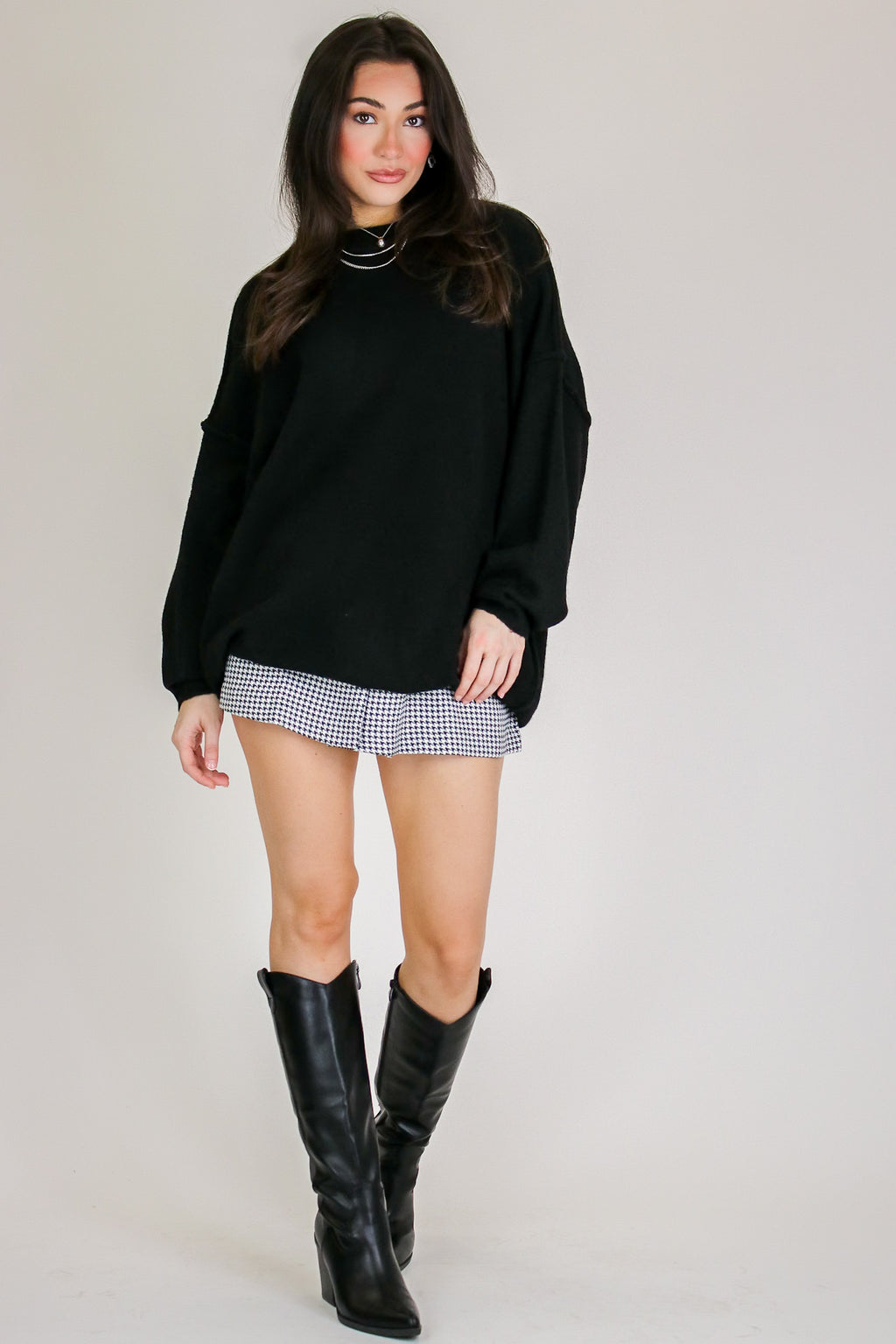 Cozy Midnights Oversized Sweater
