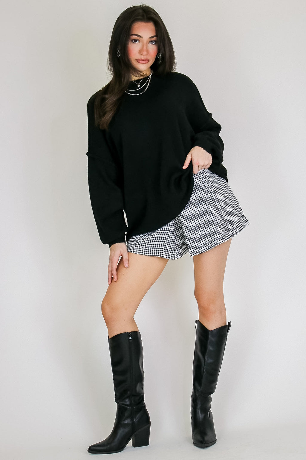 Cozy Midnights Oversized Sweater