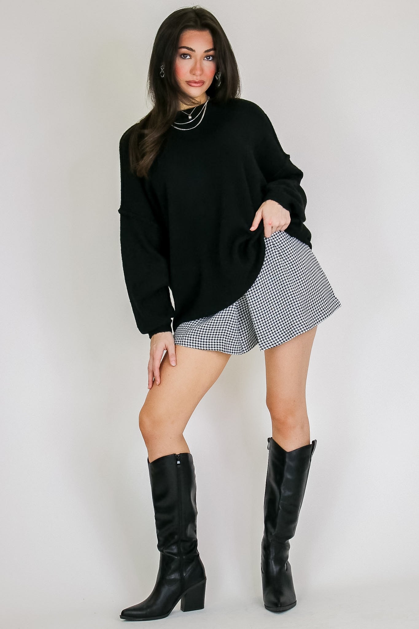 Cozy Midnights Oversized Sweater