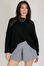 Cozy Midnights Oversized Sweater